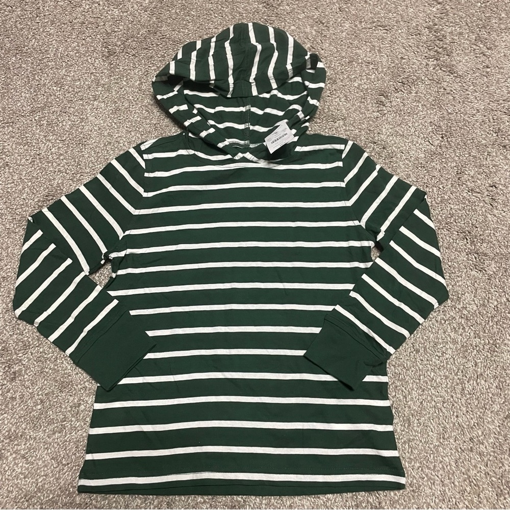NWT Boys Crewcuts Hooded Tee Size S (6/7)